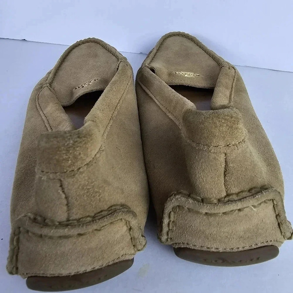 Coach Amber Camel Suede Loafers Size 8.5 Slip Ons - Picture 7 of 10